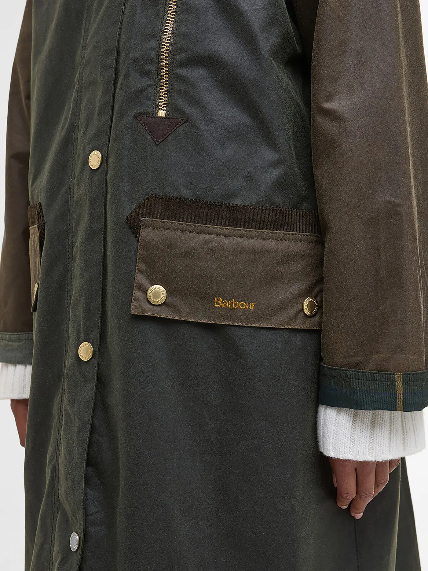 BARBOUR | Parka EVETTE WAX | olive