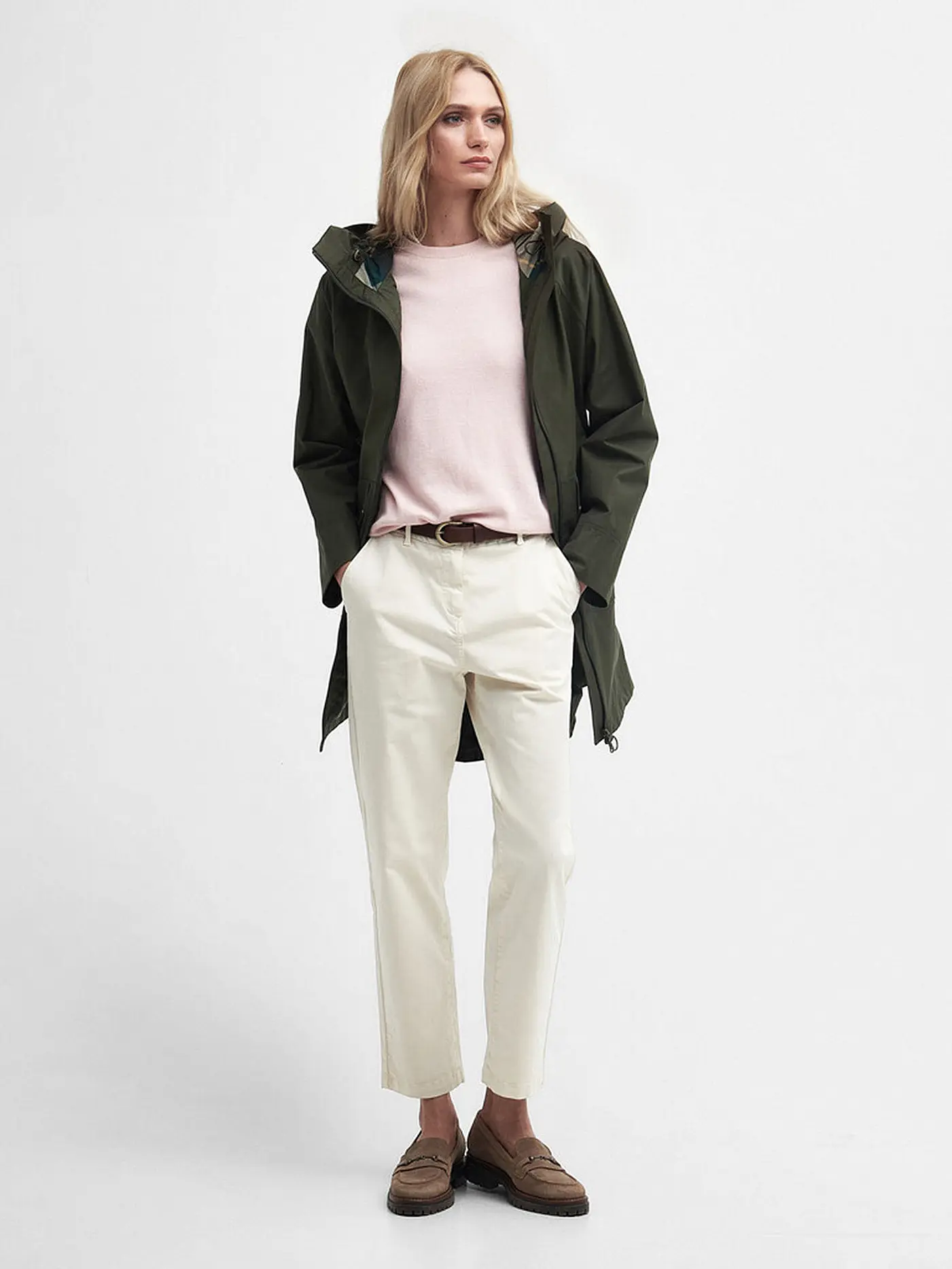 BARBOUR | Parka HERON WATERPROOF  | olive