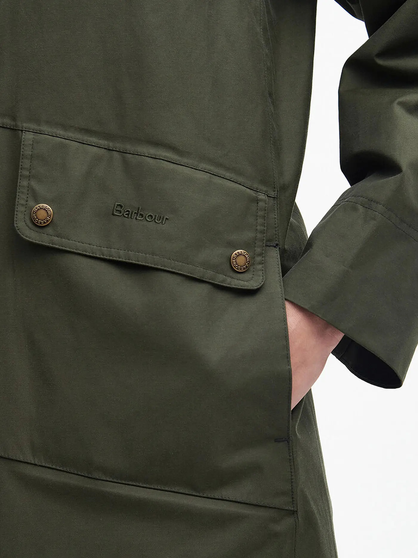 BARBOUR | Parka HERON WATERPROOF  | olive