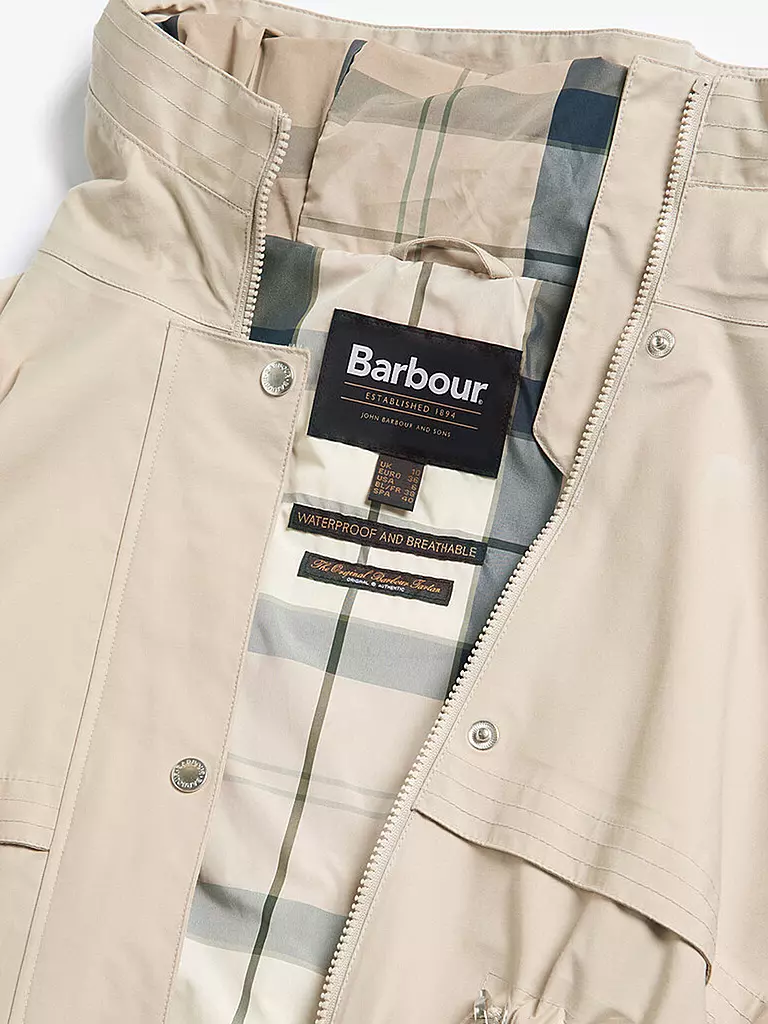 BARBOUR | Parka LAVENDER | beige