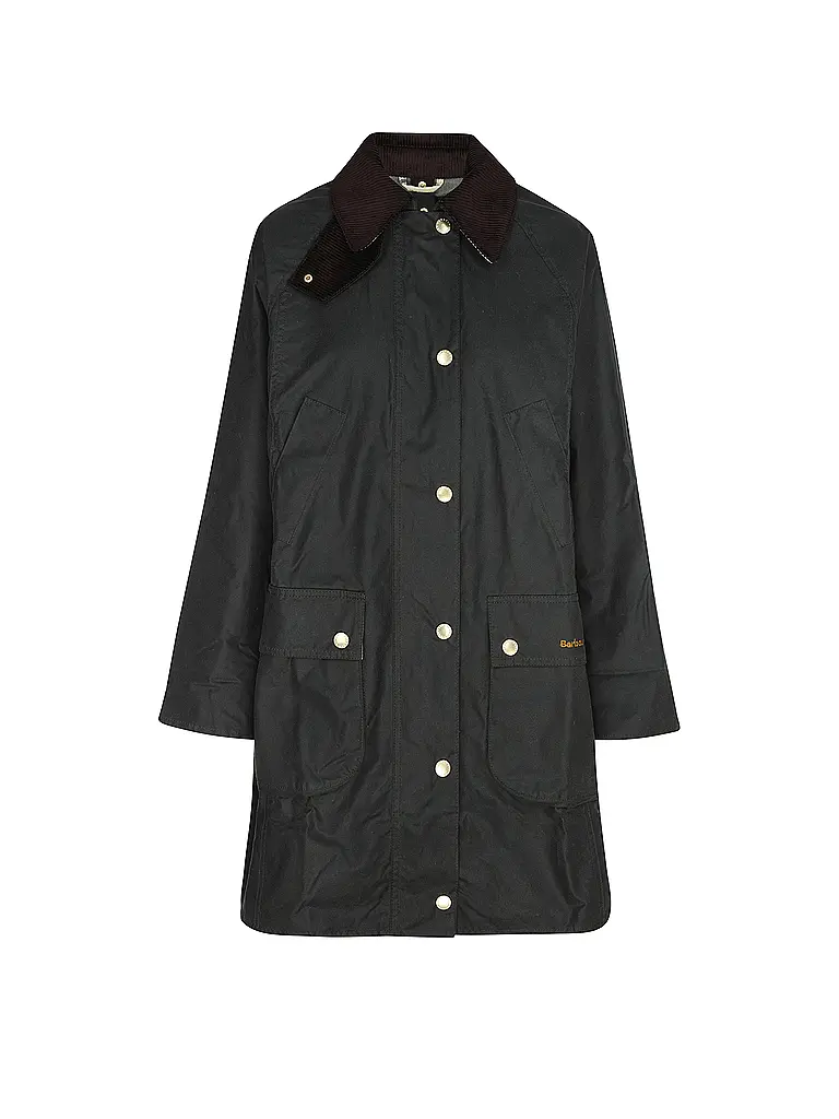 BARBOUR | Parka LONG BEADNELL WAX | dunkelgrün