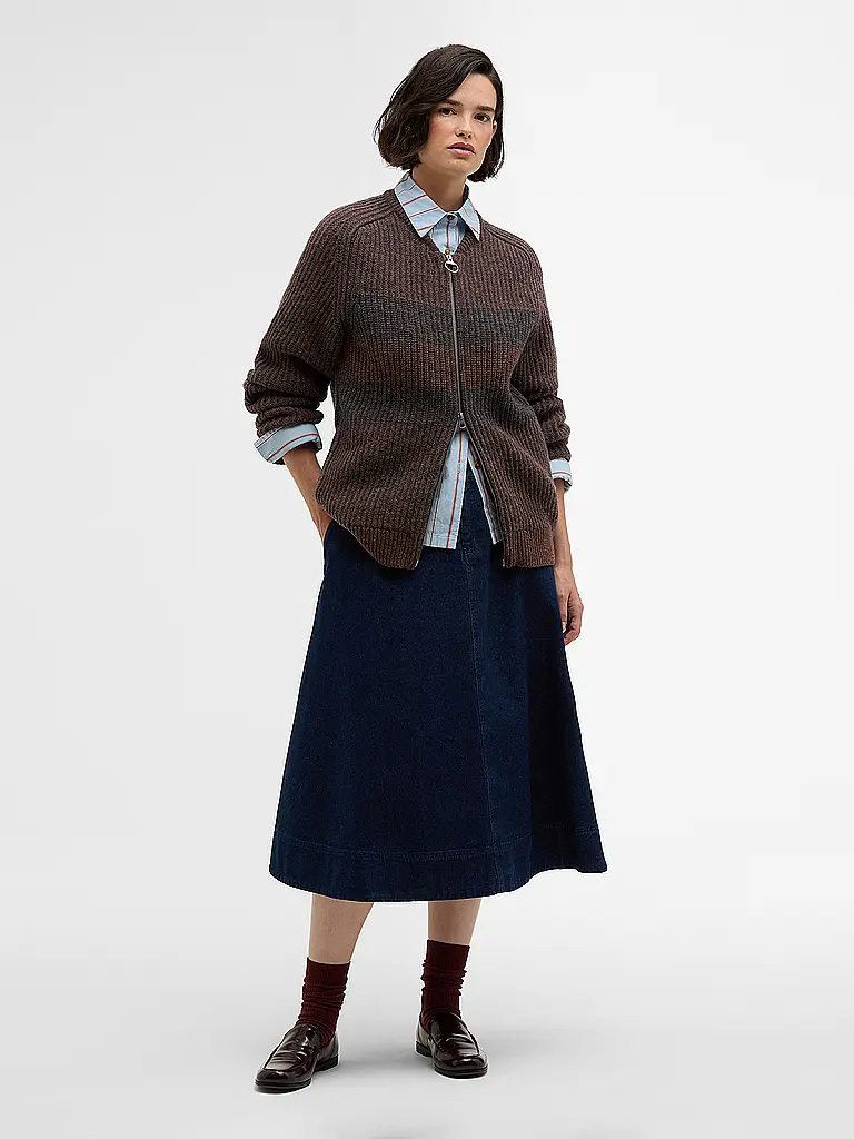 BARBOUR | Paul Smith loves Barbour Strickjacke | Braun