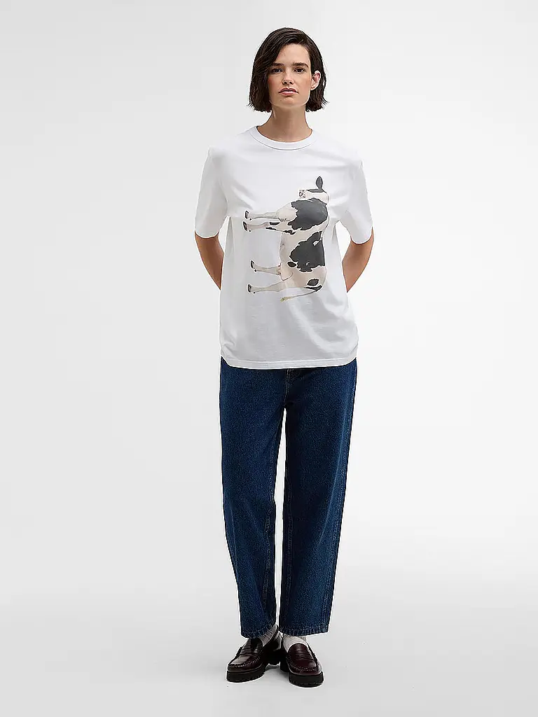 BARBOUR | Paul Smith loves Barbour T-Shirt | weiss