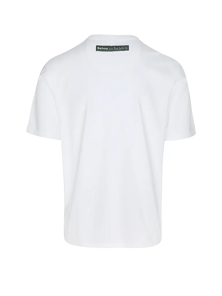 BARBOUR | Paul Smith loves Barbour T-Shirt | weiss