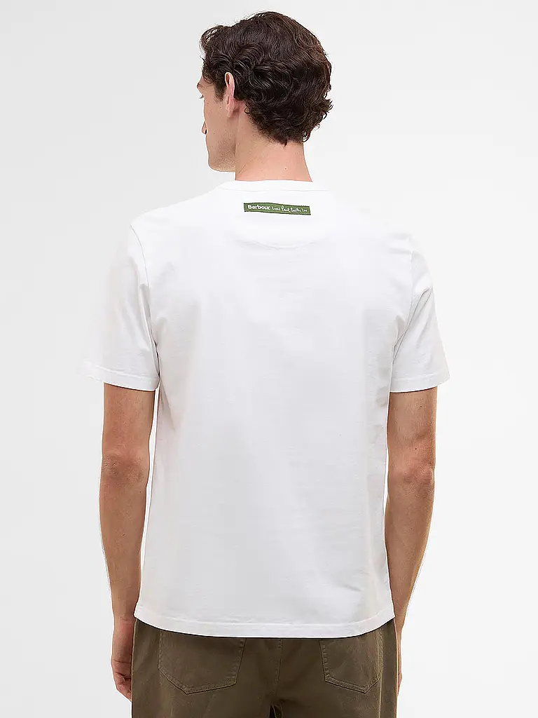 BARBOUR | Paul Smith loves Barbour T-Shirt | weiss