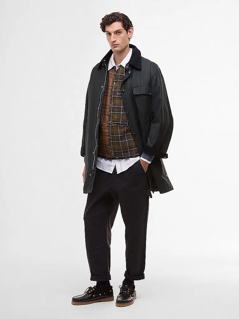 BARBOUR | Paul Smith loves Barbour Wachsjacke Beeston | Dunkelblau