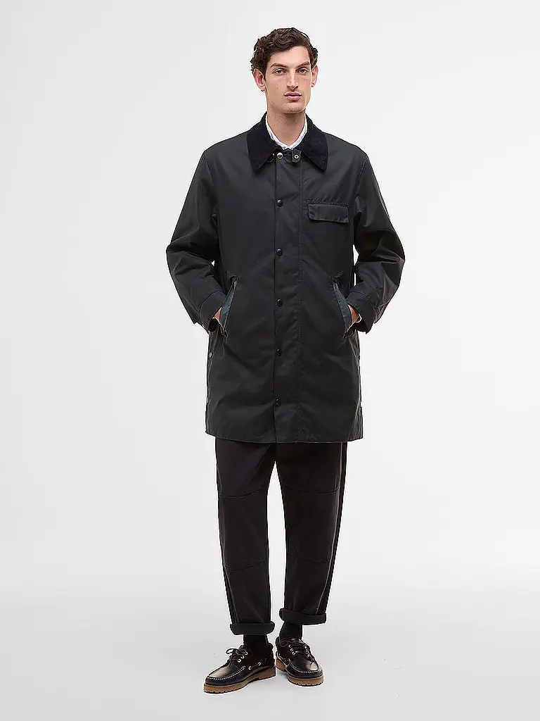 BARBOUR | Paul Smith loves Barbour Wachsjacke Beeston | Dunkelblau