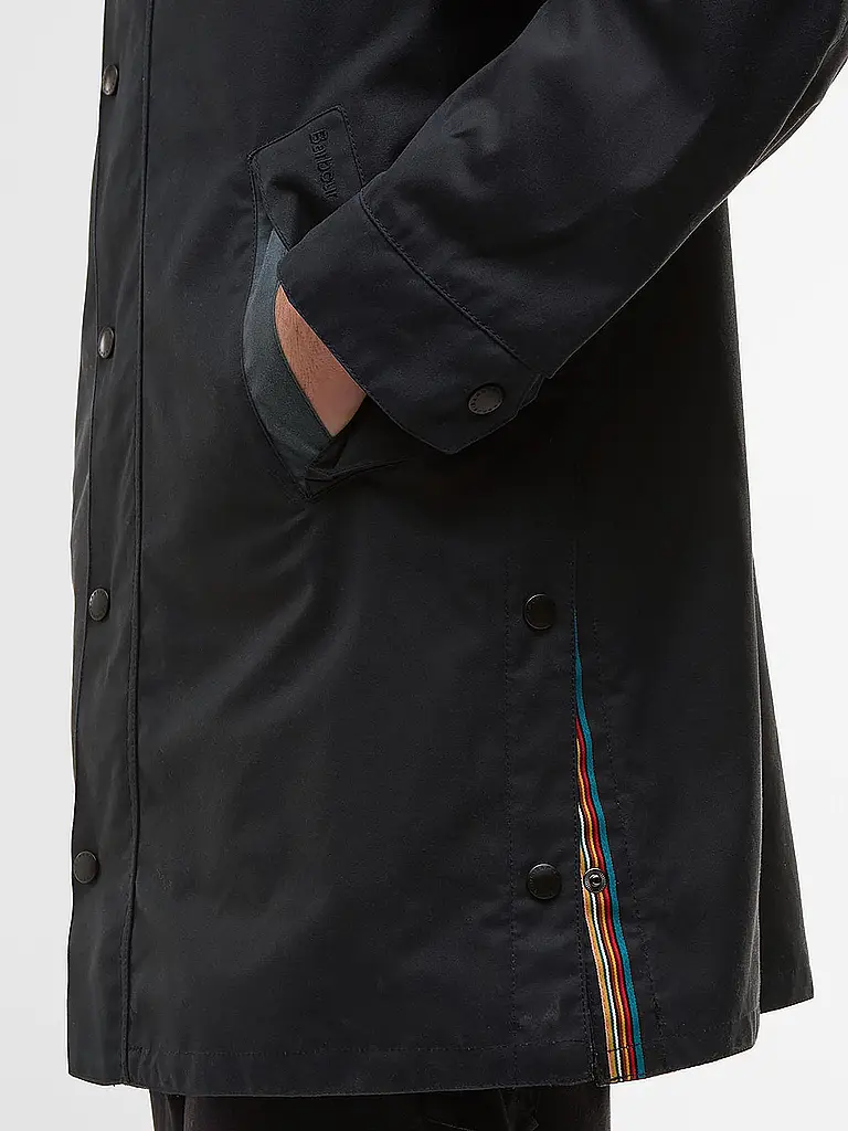 BARBOUR | Paul Smith loves Barbour Wachsjacke Beeston | Dunkelblau