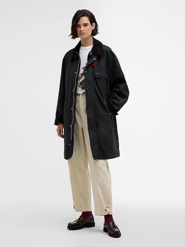 BARBOUR | Paul Smith loves Barbour Wachsjacke Beeston | Dunkelblau