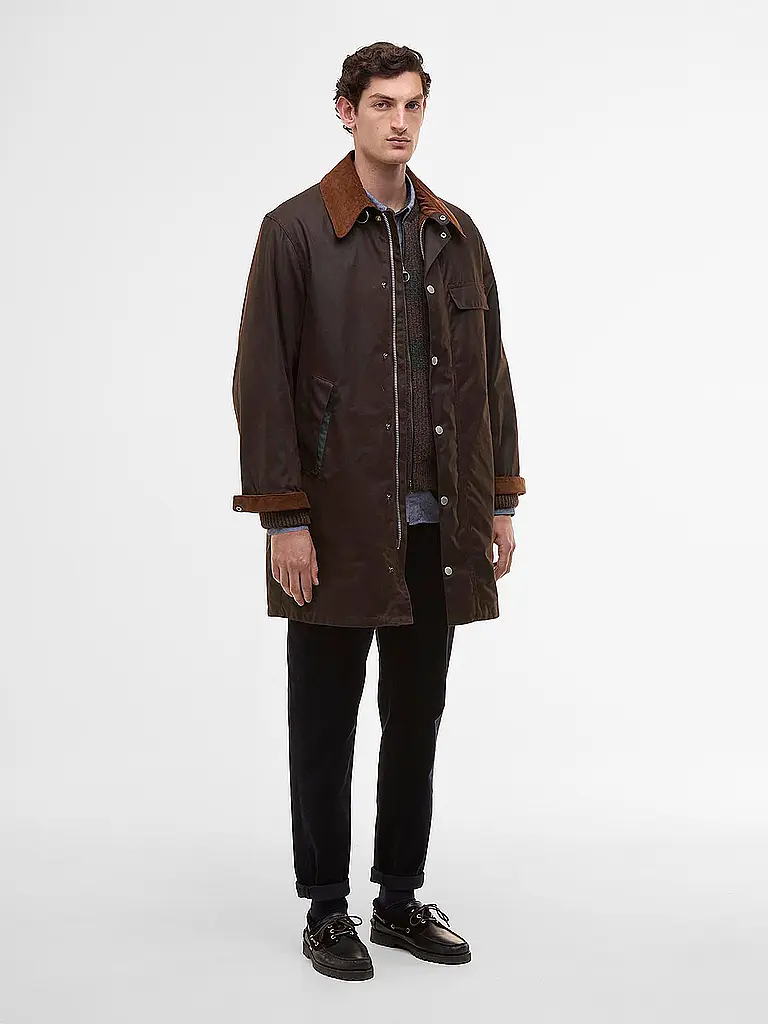 BARBOUR | Paul Smith loves Barbour Wachsjacke Beeston | Braun
