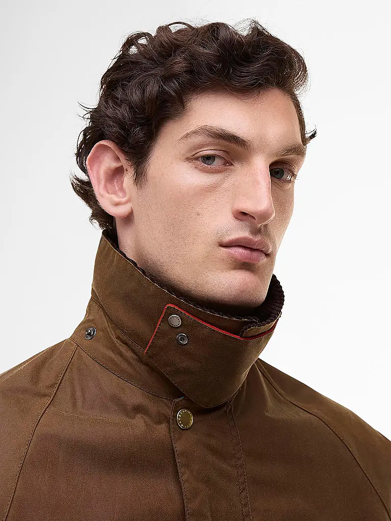 BARBOUR | Paul Smith loves Barbour Wachsjacke Oversized Bedale | Braun