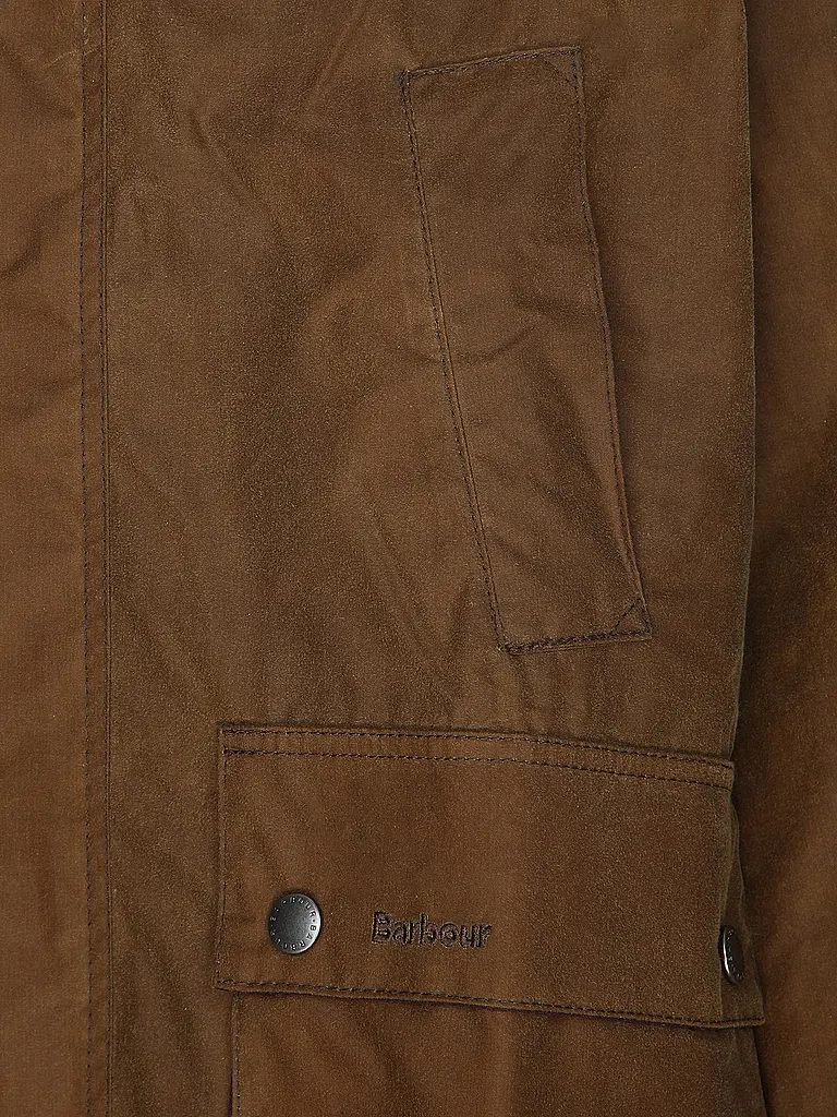 BARBOUR | Paul Smith loves Barbour Wachsjacke Oversized Bedale | Braun