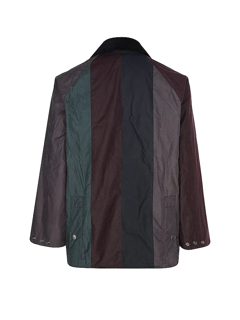 BARBOUR | Paul Smith loves Barbour Wachsjacke Striped Oversized Bedale | Bunt