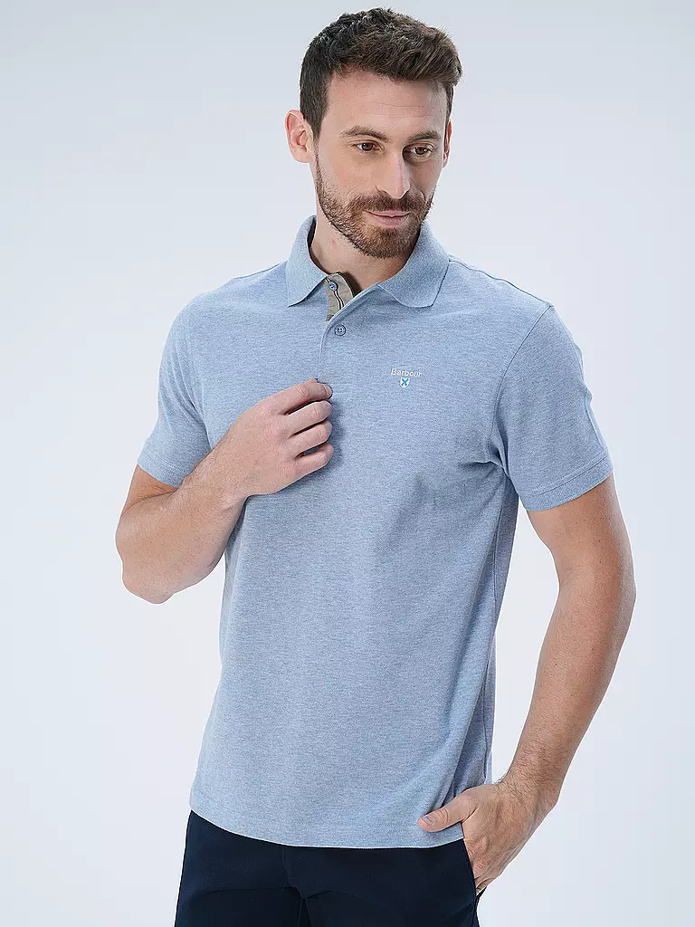 BARBOUR | Poloshirt Regular Fit | hellblau