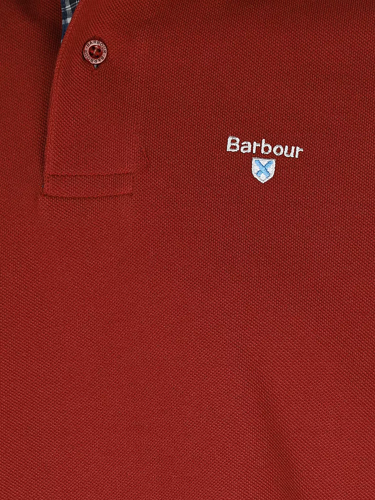 BARBOUR | Poloshirt Regular Fit | rot