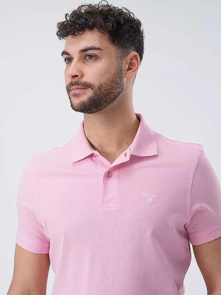 BARBOUR | Poloshirt | rosa