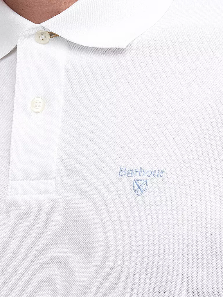 BARBOUR | Poloshirt | weiss
