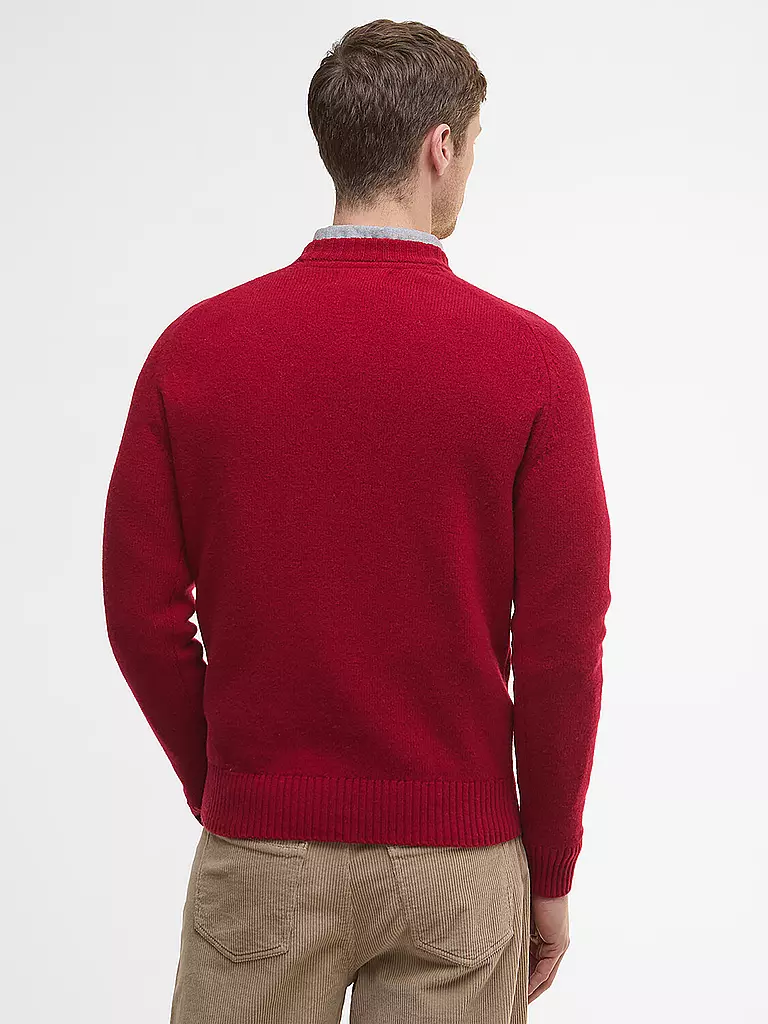 BARBOUR | Pullover  GRANGETOWN | rot