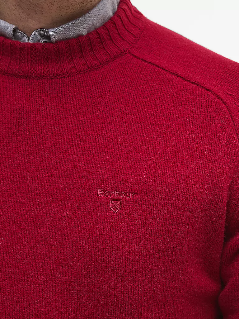 BARBOUR | Pullover  GRANGETOWN | rot