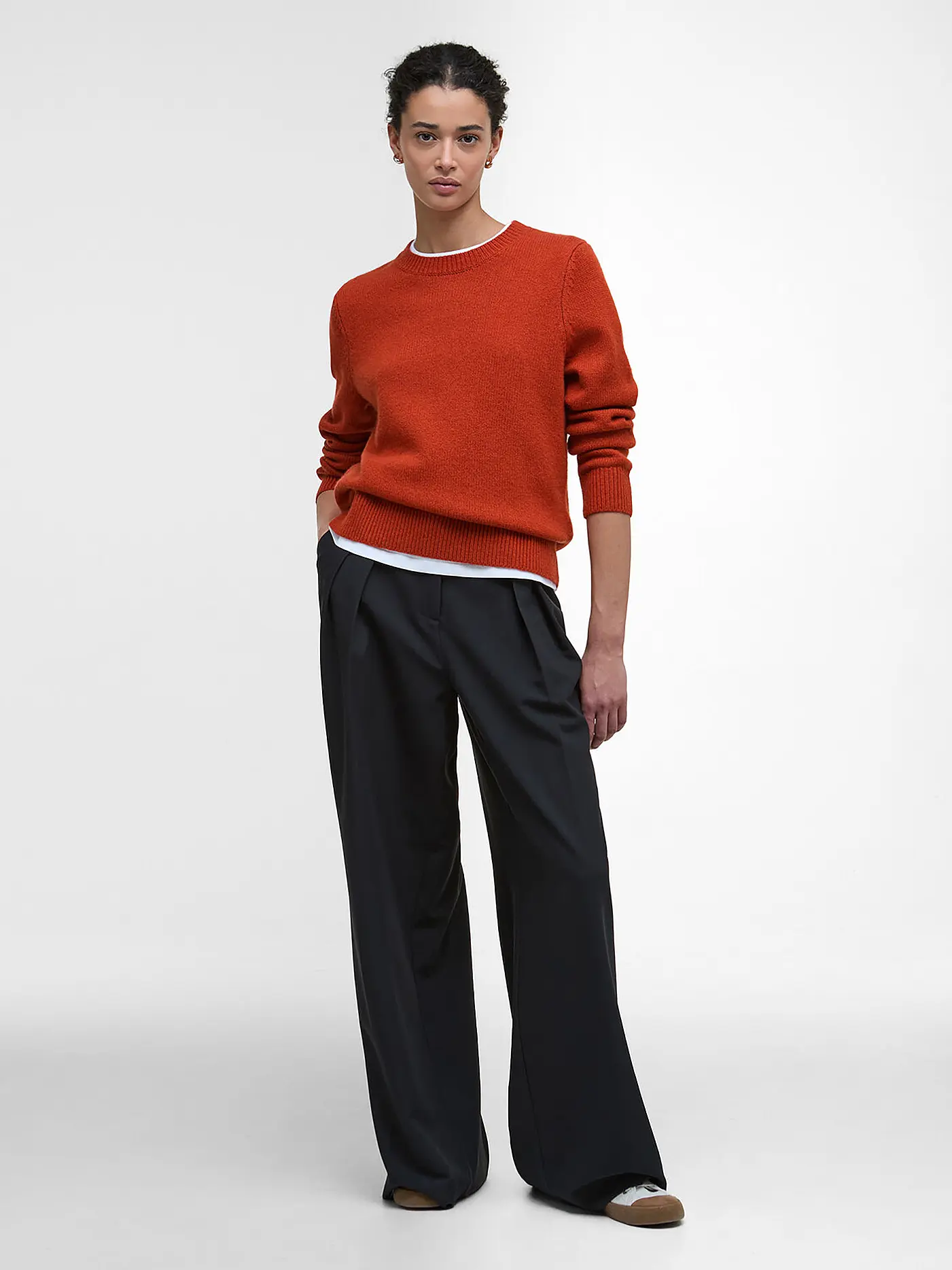 BARBOUR | Pullover WOODHOUSE  | orange