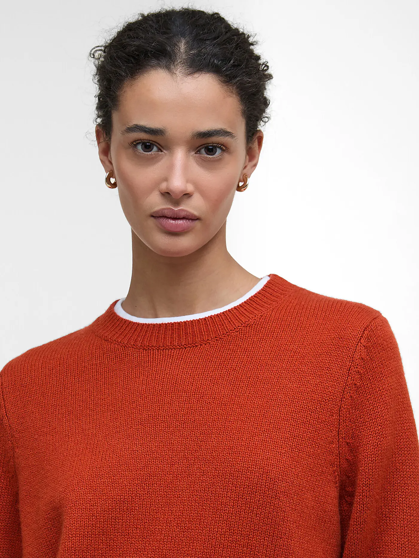BARBOUR | Pullover WOODHOUSE  | orange