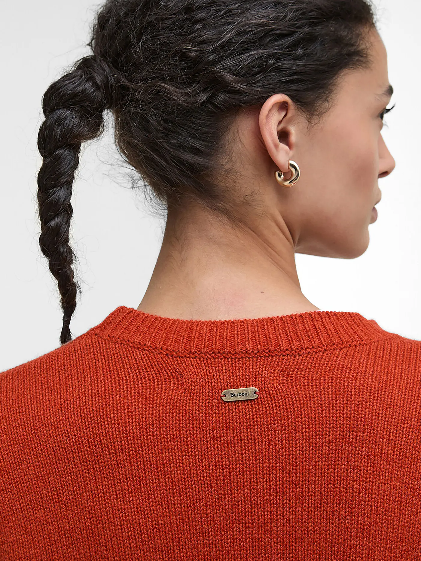 BARBOUR | Pullover WOODHOUSE  | orange
