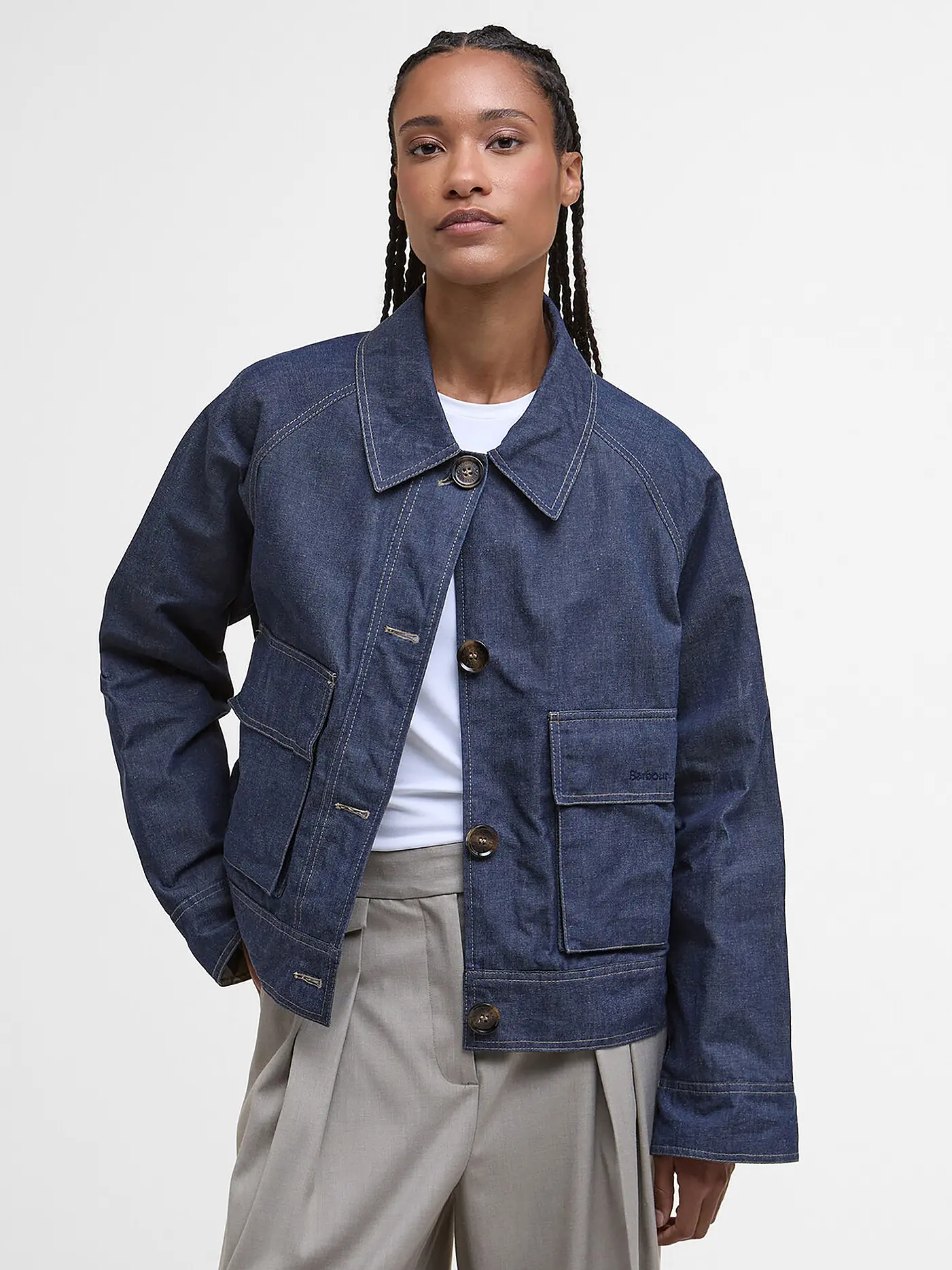 BARBOUR | Regenjacke DEMI | blau