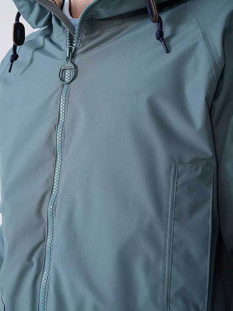 BARBOUR | Regenjacke DOMO WATERPROOF | grün