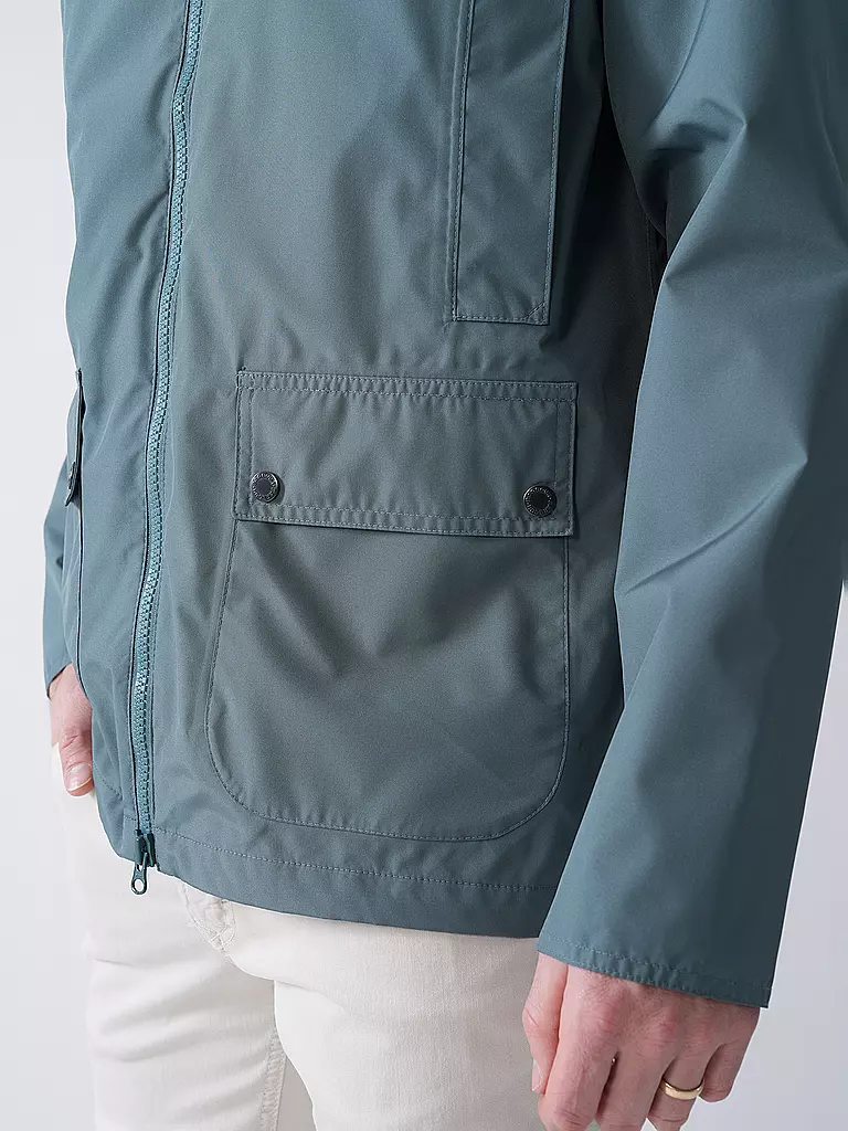 BARBOUR | Regenjacke DOMO WATERPROOF | grün