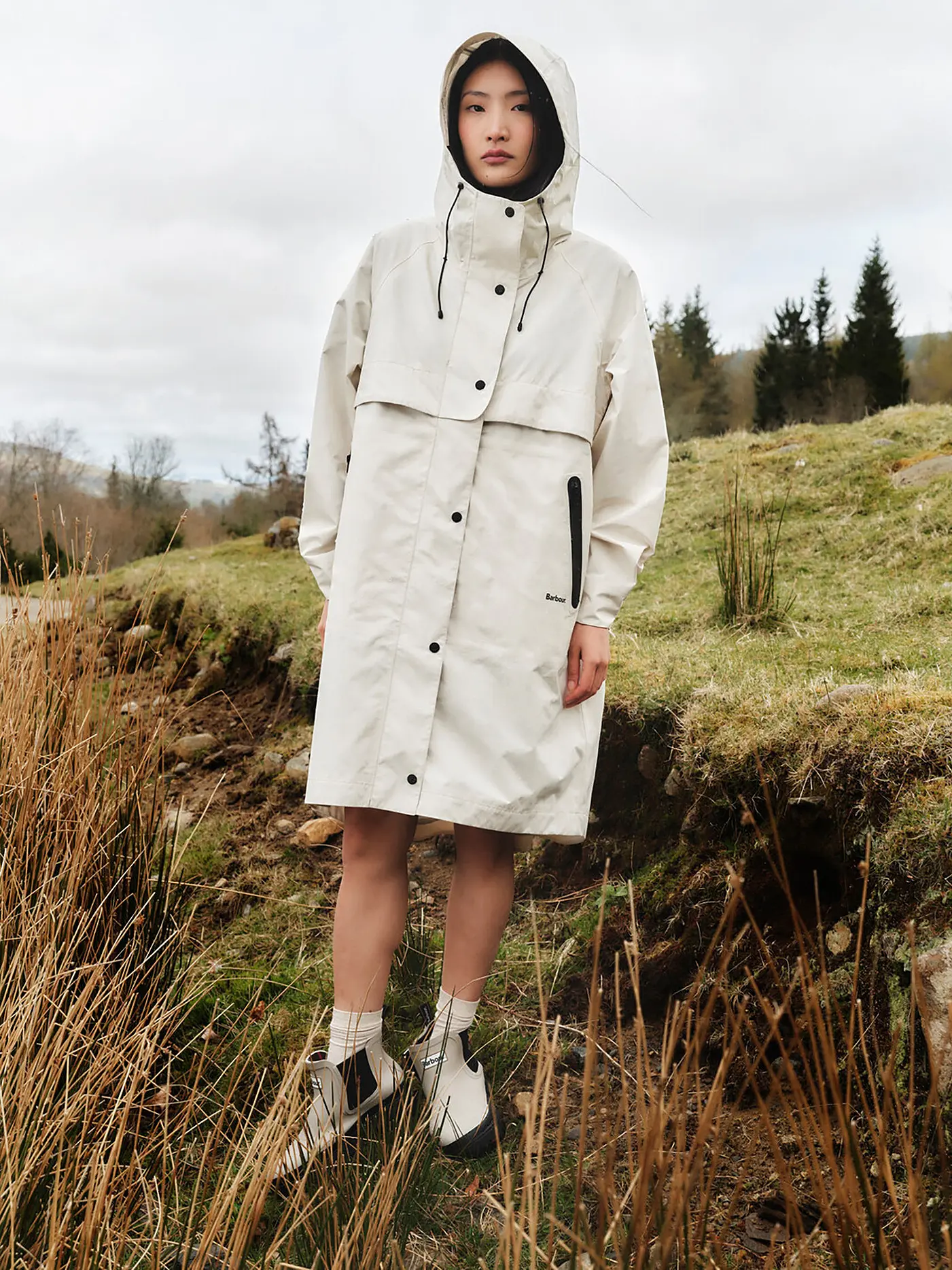 BARBOUR | Regenjacke JAYLA | creme