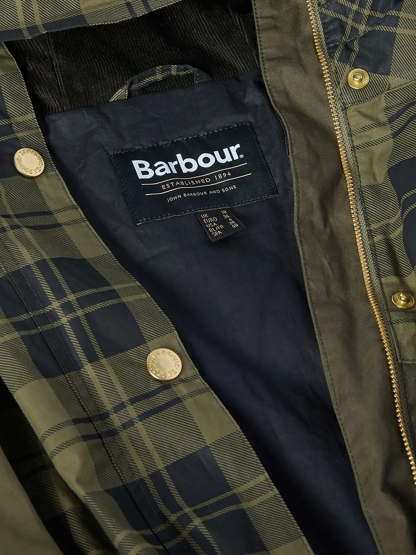 BARBOUR | Regenjacke SHELLEY | olive