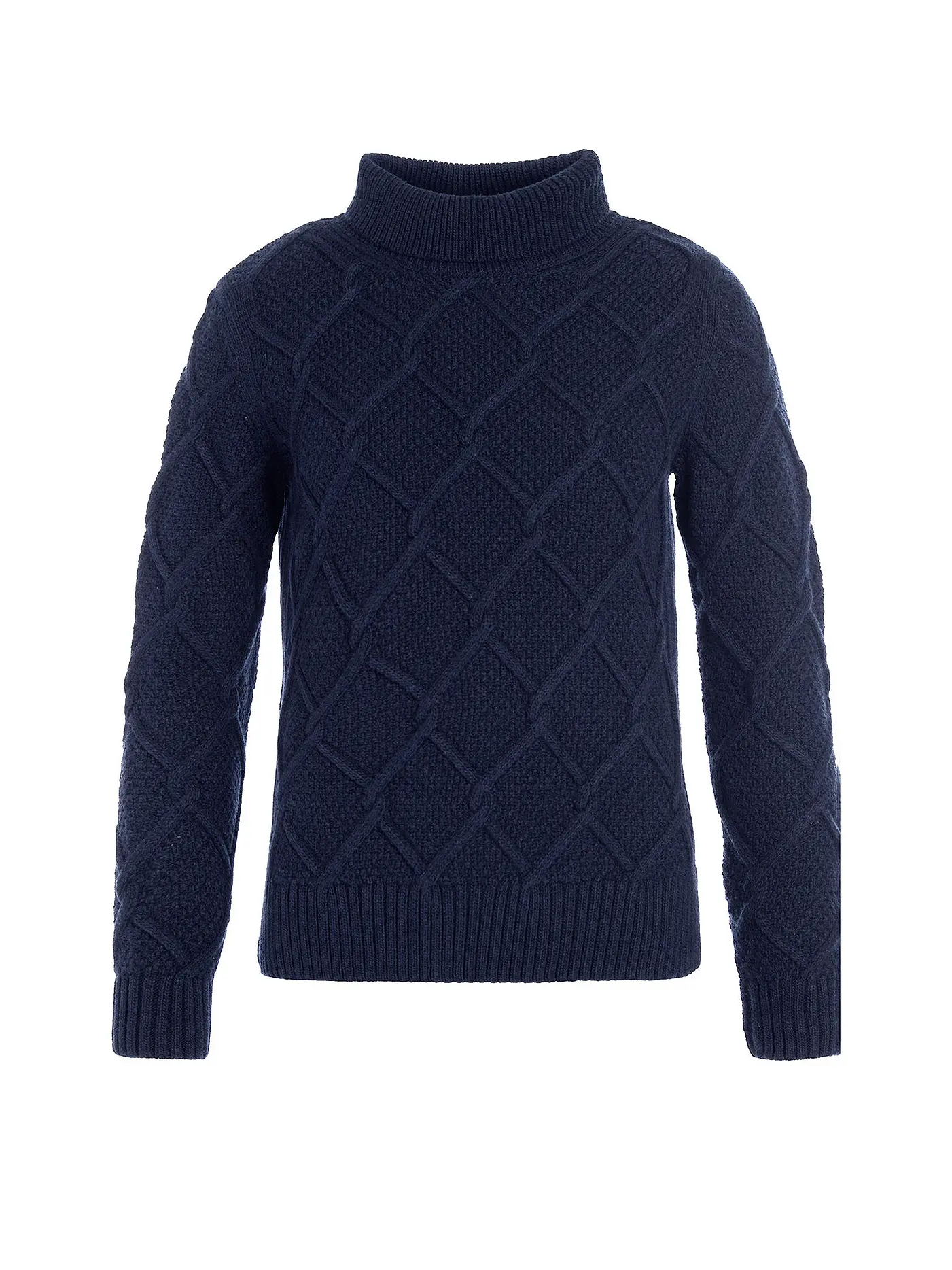 BARBOUR | Rollkragenpullover BURNE  | dunkelblau