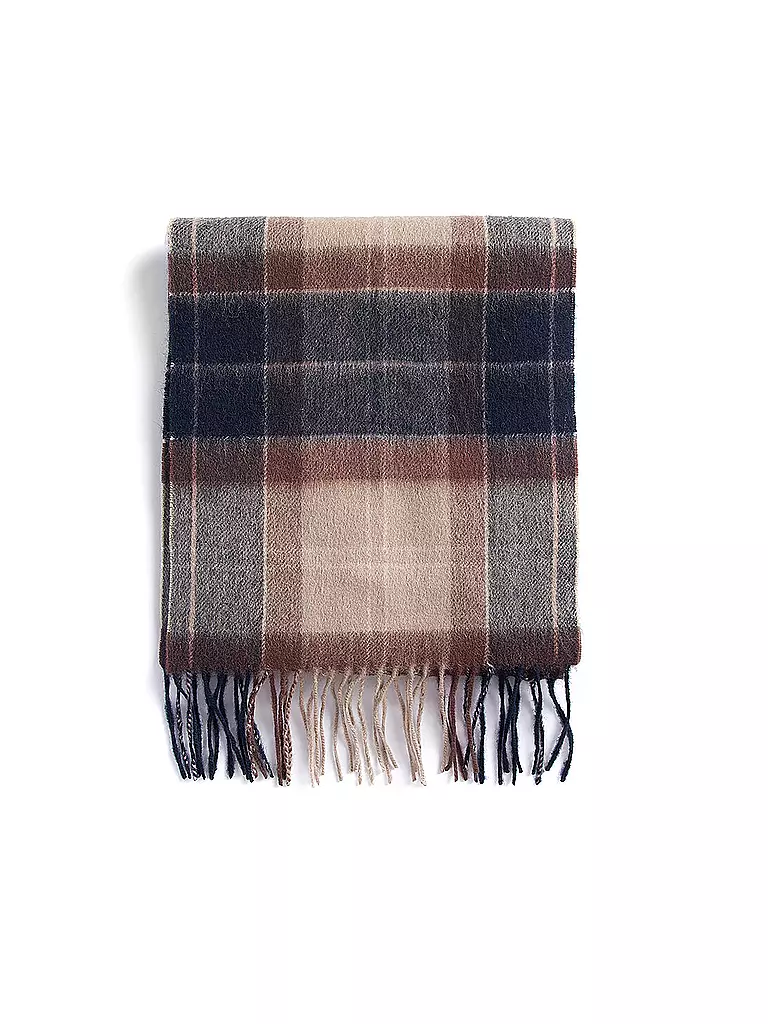 BARBOUR | Schal TARTAN | braun