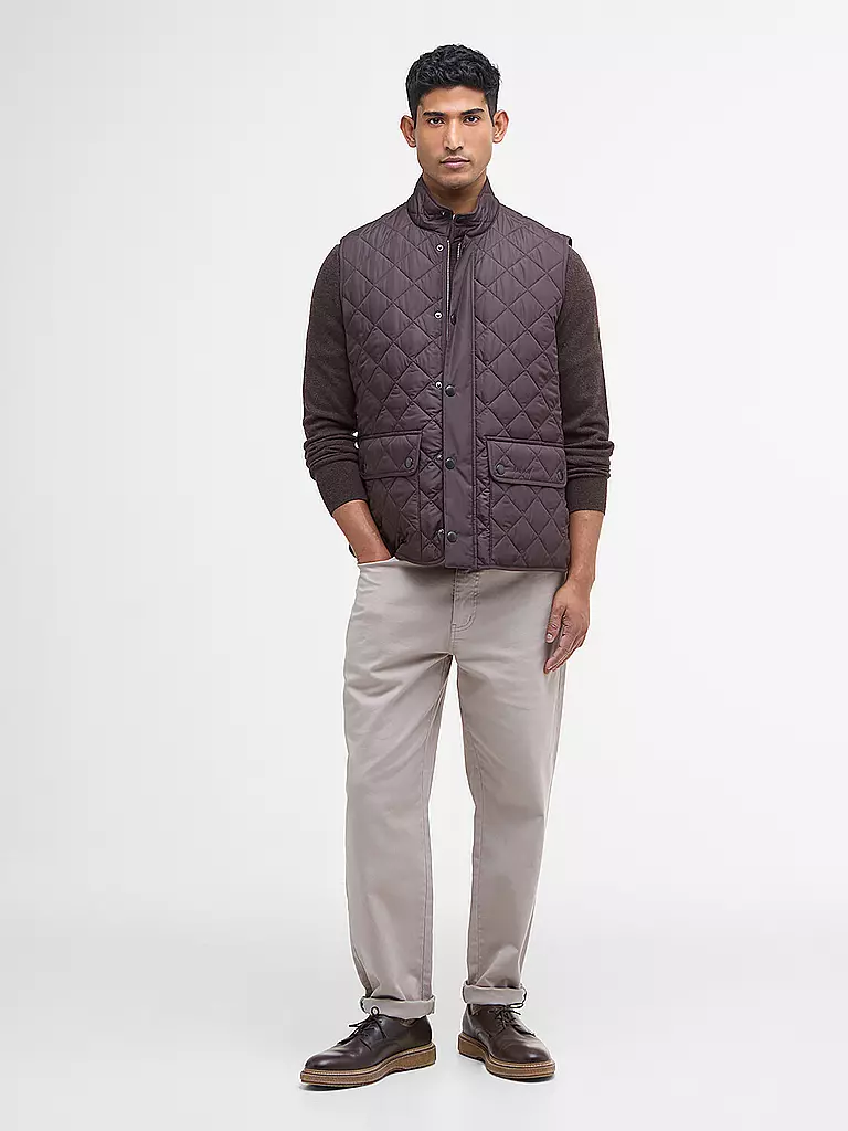 BARBOUR | Steppgilet LOWERDALE | braun