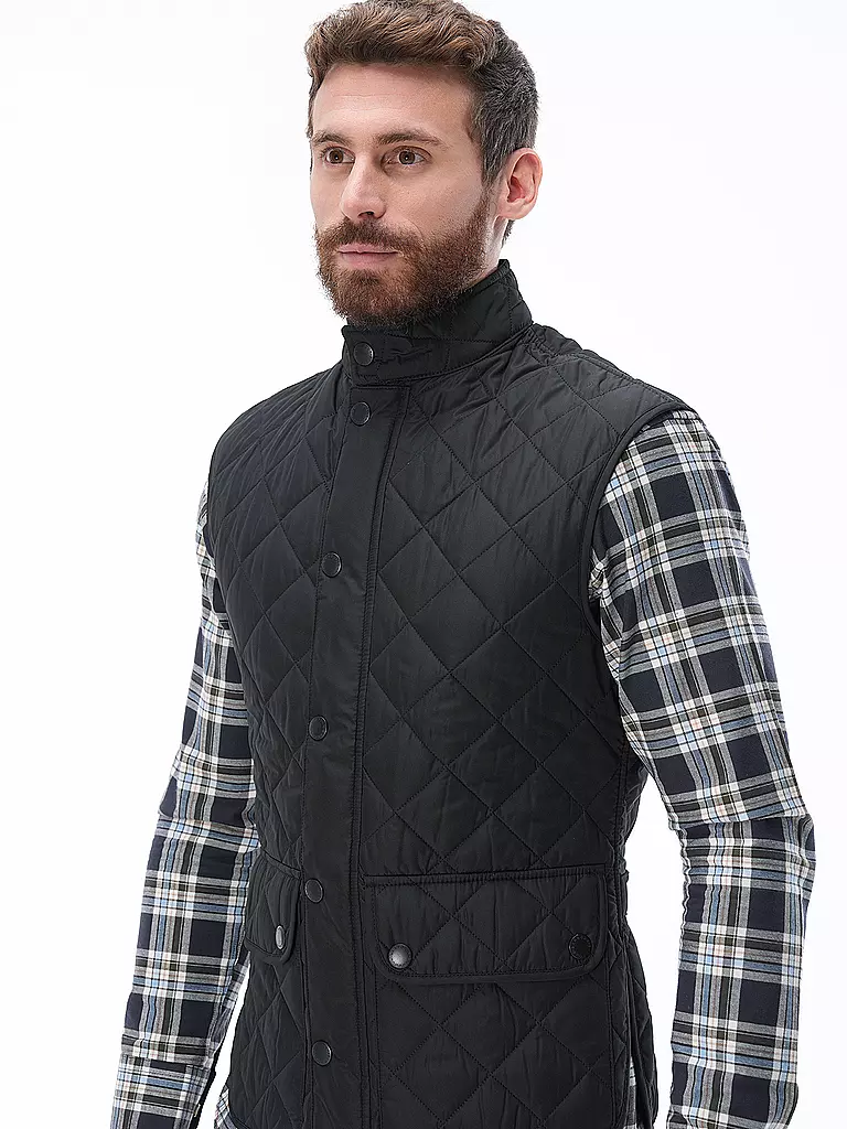 BARBOUR | Steppgilet LOWERDALE | schwarz