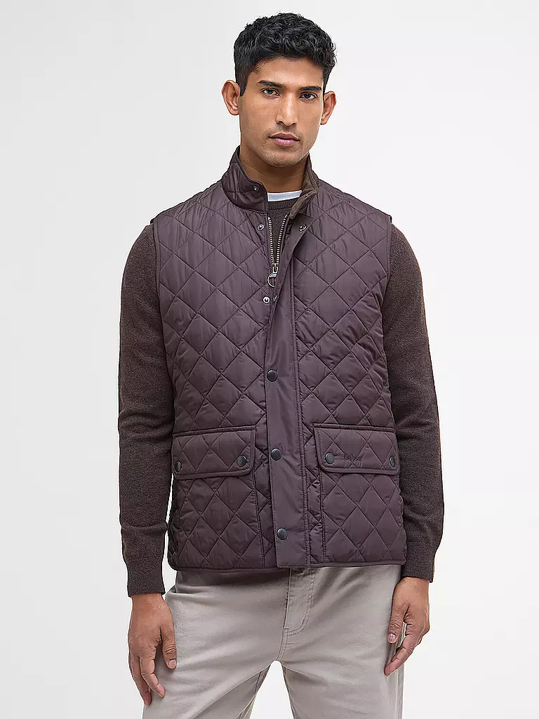 BARBOUR | Steppgilet LOWERDALE | braun