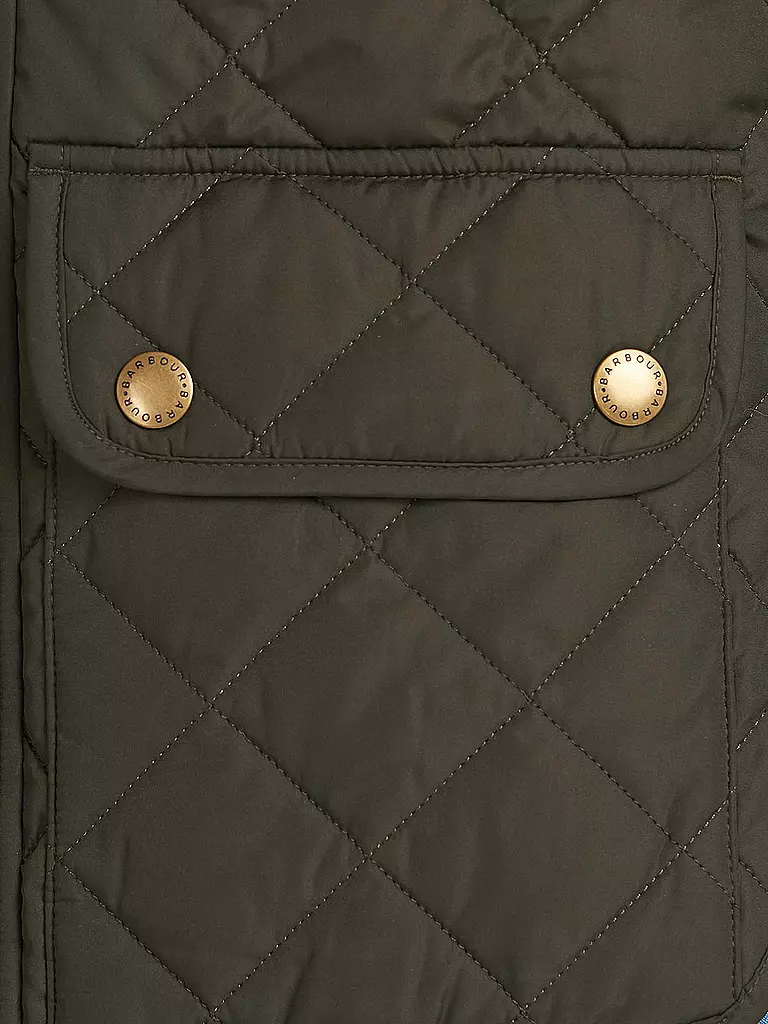 BARBOUR | Steppgilet LOWERDALE | grün