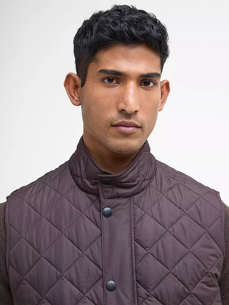 BARBOUR | Steppgilet LOWERDALE | braun