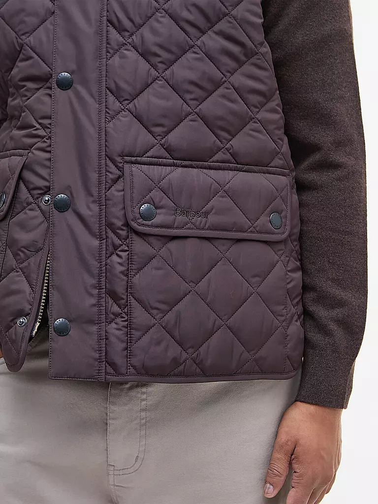 BARBOUR | Steppgilet LOWERDALE | braun