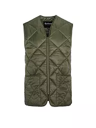 BARBOUR | Steppgilet  | grün