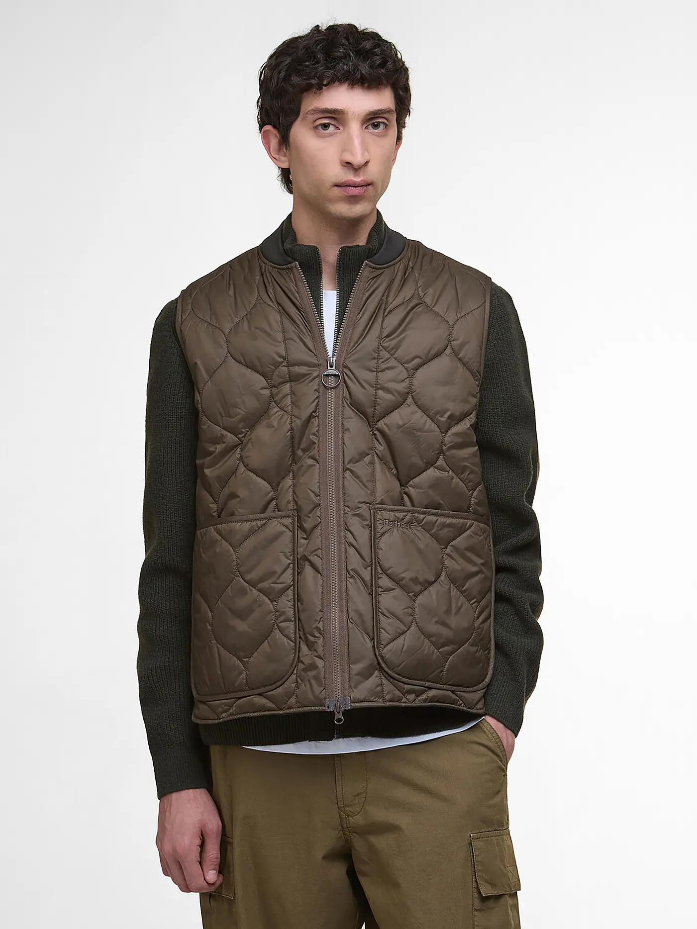 BARBOUR | Steppgilet | olive