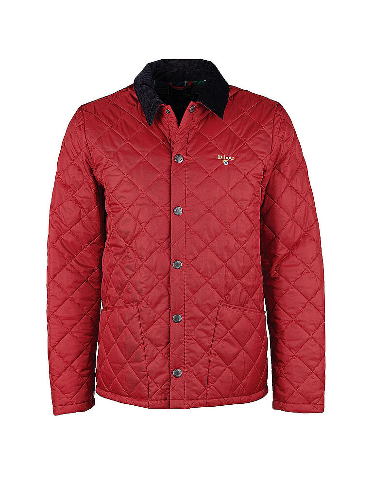 barbour jacke rot