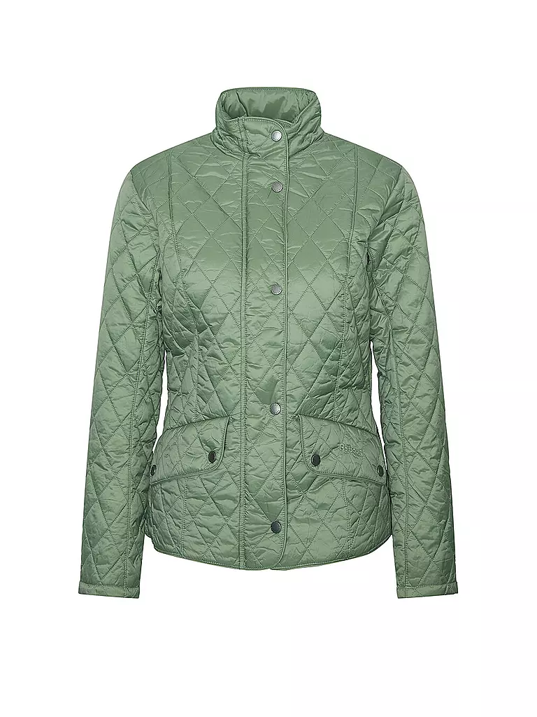 BARBOUR | Steppjacke FLYWEIGHT CAVALRY | hellgrün