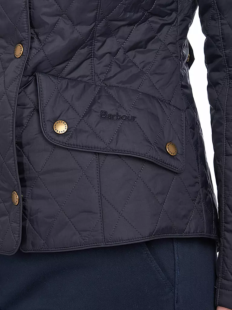 BARBOUR | Steppjacke FLYWEIGHT CAVALRY | blau