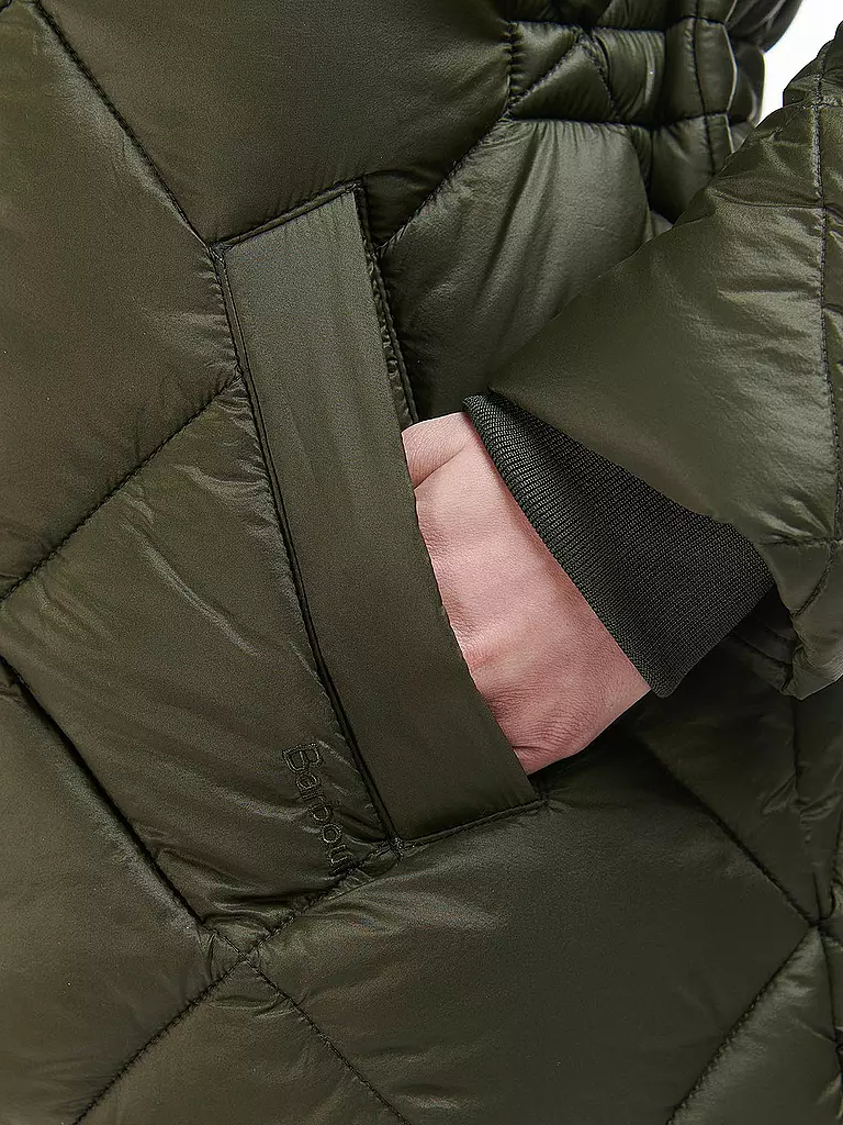 BARBOUR | Steppmantel HOXA  | hellgrün