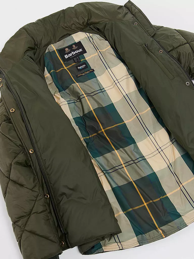 BARBOUR | Steppmantel HOXA  | hellgrün