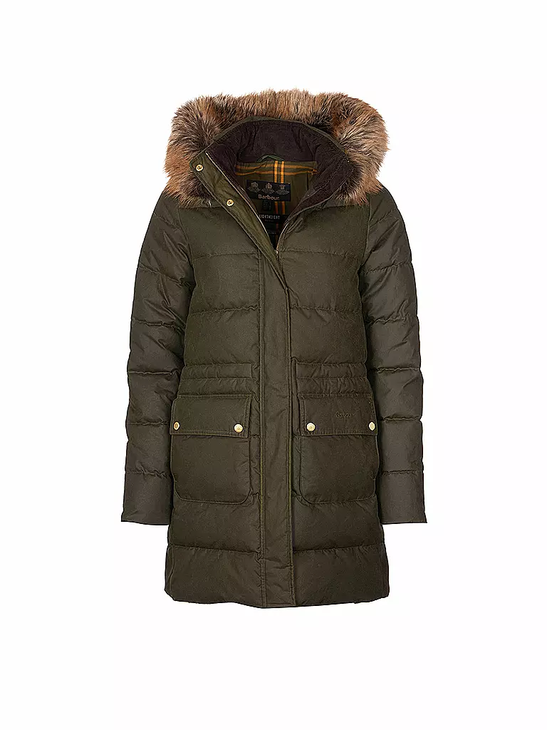 BARBOUR | Steppparka Stein Wax | olive