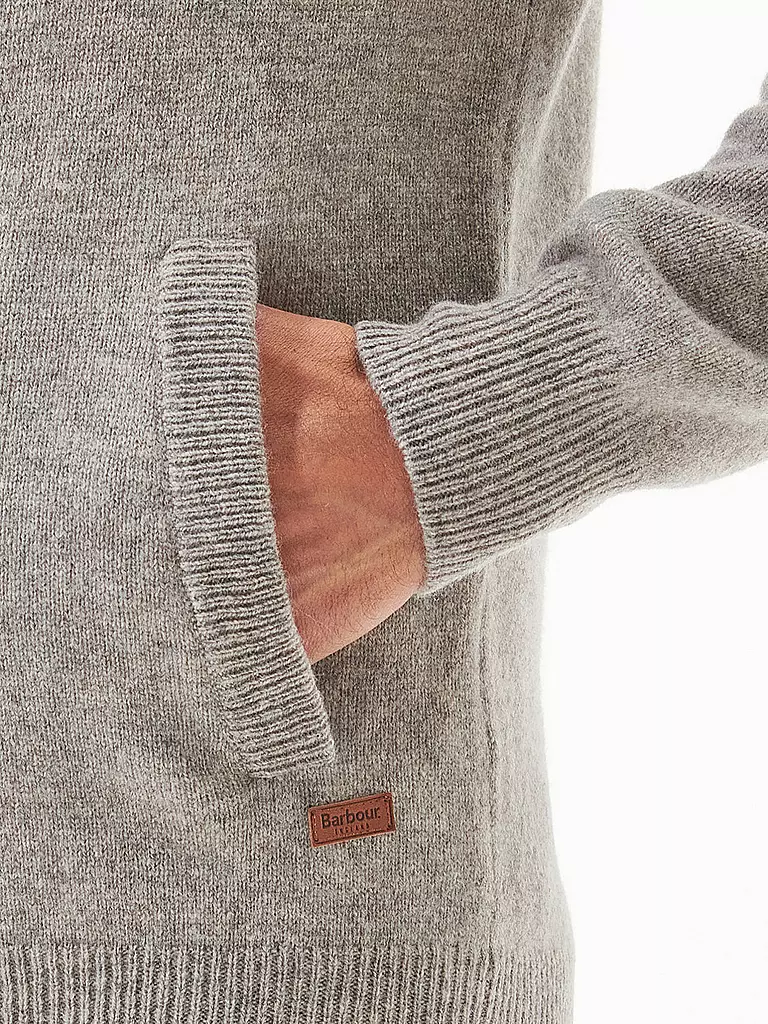 BARBOUR | Strickjacke ESSENTIAL | braun