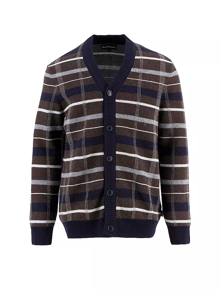 BARBOUR | Strickjacke KANE | braun
