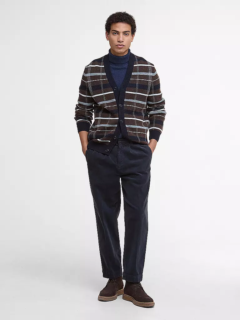 BARBOUR | Strickjacke KANE | braun